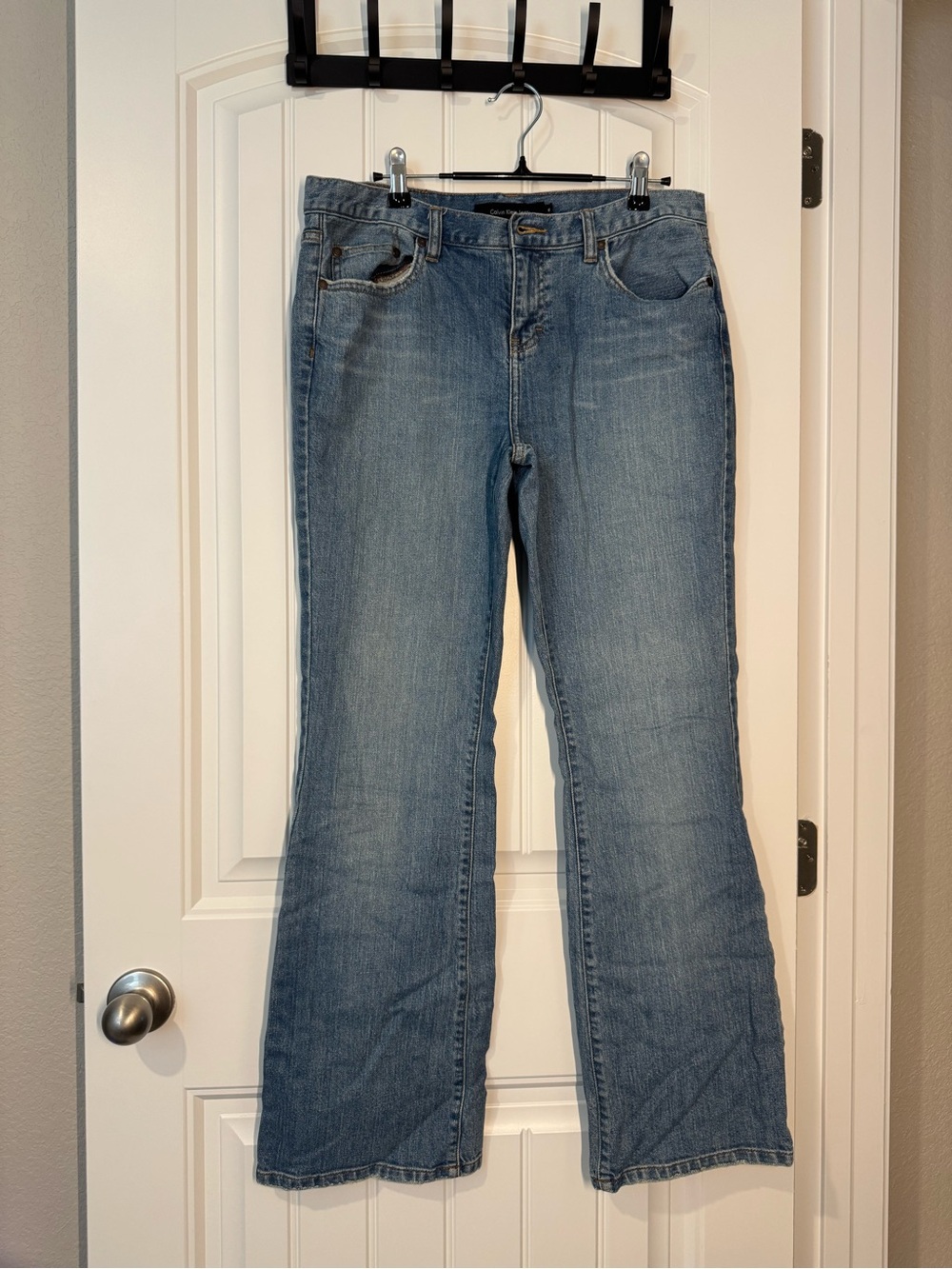 Calvin Klein Jeans Women's Medium Blue Flare Jeans